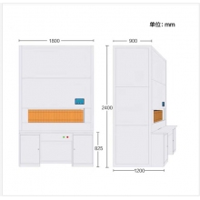 军慧 智能回转档案柜财务凭证柜全自动选层可升降文件柜 定位到本JHDAG-10