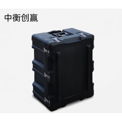 中衡创赢 滚塑拉杆箱ZHCY-6574 空投物资箱防潮器材 黑色700*500*400mm