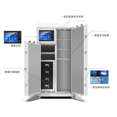 中衡创赢 智能柜ZHCY-6584 系统联网操控保管柜一体柜储存柜 灰白色 