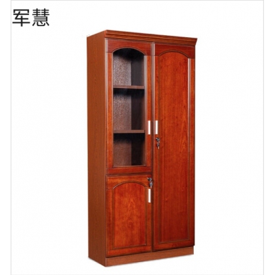 军慧两门书柜带衣柜JH-6706