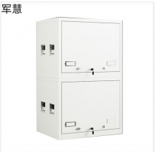 军慧白色双节储物柜JH-6655