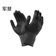 军慧丁腈涂层通用防护劳保手套   JH-6628  12副/打