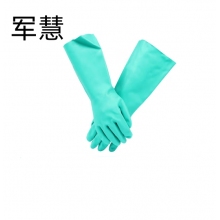 军慧丁腈橡胶防化手套劳保手套 JH-6630  12副/打