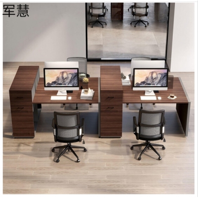军慧四人办公桌JH-6756