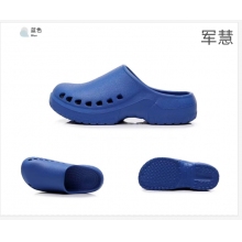 军慧蓝色拖鞋37码JH-6782