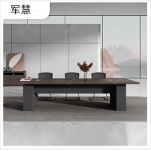 军慧办公桌一桌六椅JH-6771