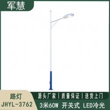 路灯3米60W 军慧JHYL-3762